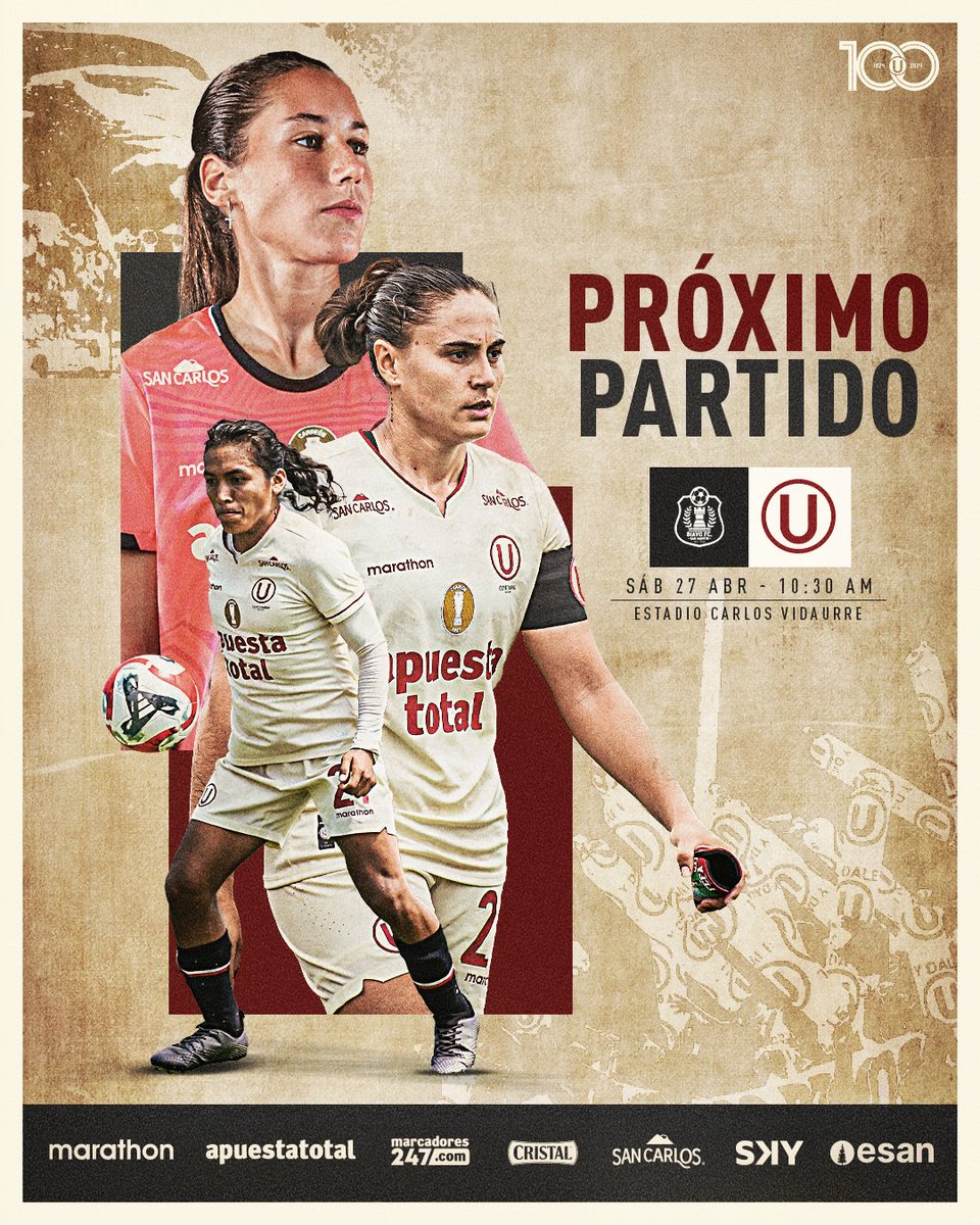 🔜 𝗣𝗥𝗢́𝗫𝗜𝗠𝗢 𝗣𝗔𝗥𝗧𝗜𝗗𝗢 𝗗𝗘 𝗟𝗔𝗦 𝗟𝗘𝗢𝗡𝗔𝗦

⚽ 𝘉𝘪𝘢𝘷𝘰 𝘍𝘊 𝘷𝘴. 𝘜𝘯𝘪𝘷𝘦𝘳𝘴𝘪𝘵𝘢𝘳𝘪𝘰

🏆 𝘓𝘪𝘨𝘢 𝘍𝘦𝘮𝘦𝘯𝘪𝘯𝘢

📅 𝘚𝘢́𝘣𝘢𝘥𝘰 27 𝘥𝘦 𝘢𝘣𝘳𝘪𝘭

⏱️ 10:30 𝘢.𝘮.

🏟️ 𝘊𝘢𝘳𝘭𝘰𝘴 𝘝𝘪𝘥𝘢𝘶𝘳𝘳𝘦 𝘎𝘢𝘳𝘤𝘪́𝘢

#VamosLeonas
