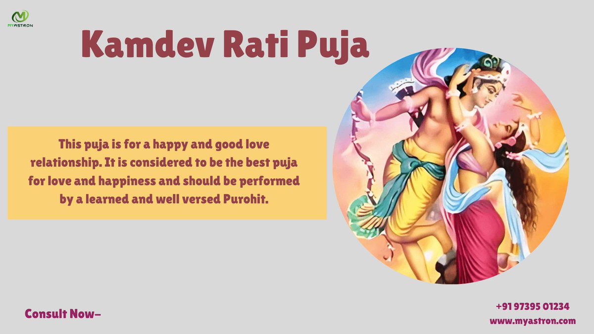 myastron's tweet photo. Kamdev Rati Puja for Love Problem Solution at Myastron!
.
.
Consult Now- https://t.co/5NaMalwNOc
.
.
#myastron
#kamdevratipuja
#loveproblemsolution
#relationships
#TamannaahBhatia
#AliaBhatt
#Dhruv_Rathee https://t.co/6lclLokh1P