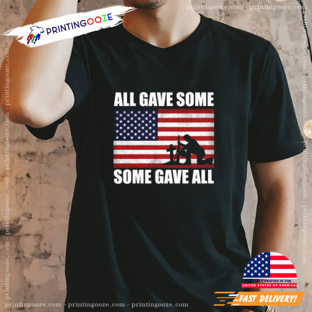 All Gave Some Some Gave All Memorial Day Tee

#PrintingOoze
#memorialday #memorialdayweekend #usa #love #america
👉Buy It Here: printingooze.com/product/all-ga…
👉Printing Ooze's Holidays Shirts: printingooze.com/shop-by/holida…