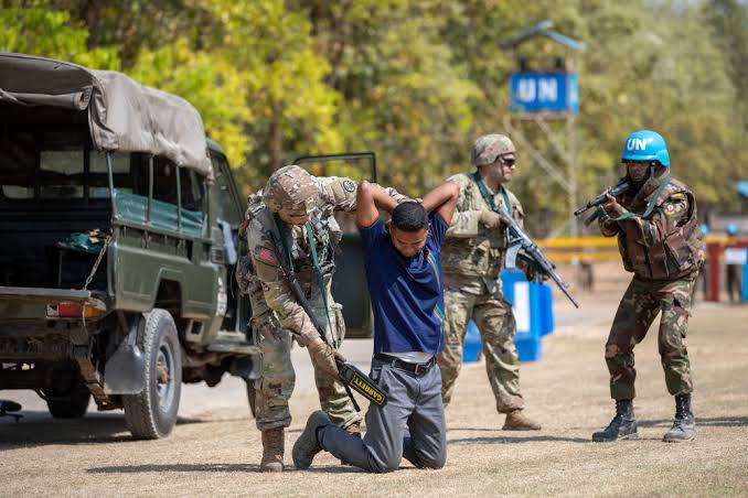 Joint exercise Tiger Lightning-2024 between Bangladesh Army and US Pacific Force begins..