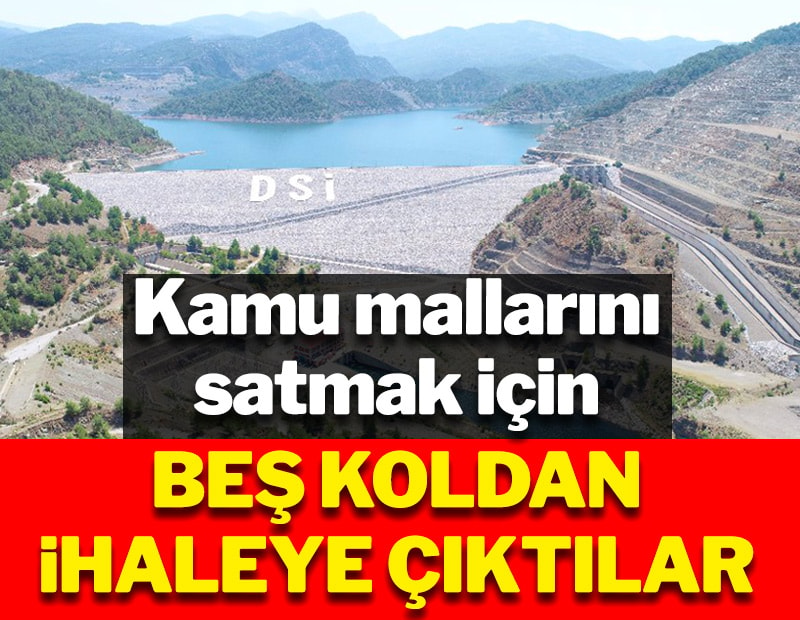 Kamu mallarını satmak için beş koldan ihaleye çıktılar
sozcu.com.tr/kamu-mallarini…