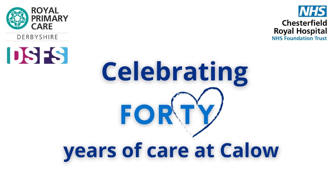 On Monday, we will be celebrating 40 years at Calow.
 
On 29 April 1984 we moved from our town centre based hospital to our brand new, purpose built facility on the outskirts of Chesterfield.
 
40 years on, our ambition for exceptional patient care has grown along with our
