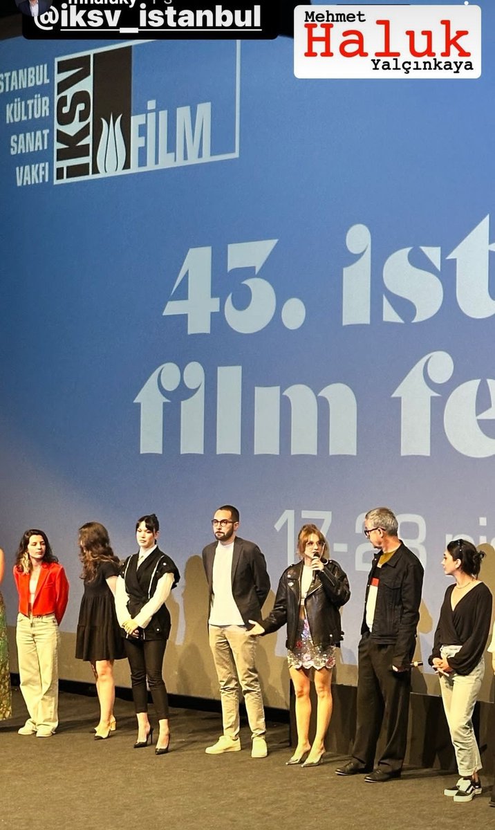 #Başlangıçlar filminin gösteriminden Ahsen Eroğlu 🤍⚡
Part3 

43. İstanbul Film Festivali  💥
#Inpaintings ⚡

#ahseneroğlu 💫  #ozanyoleri #vigofilm