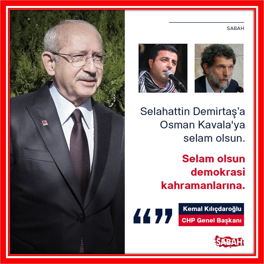 @kilicdarogluk Siz hiç Kemal Kılıçdaroğlu'ndan, PKK ile mücadele eden Kürtlere SELAM olsun dediğini duydunuz mu?

Duyamazsınız.
Kemal Kılıçdaroğlu PKK'yı destekleyen Kürtlere selam gönderiyor ama, PKK'ya karşı olan Kürlere selam göndermiyor.
Neden?
***
@Galipilhaner  #TarihiUyarı #SONDAKİKA…