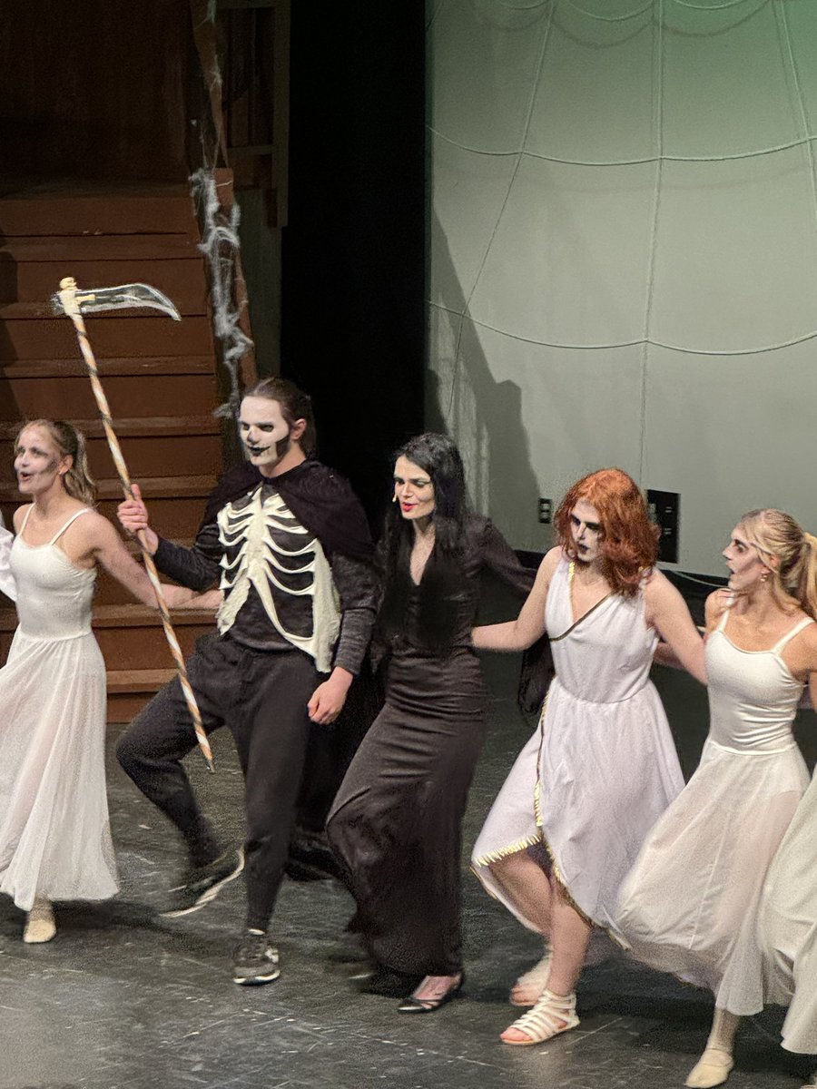 Was a pleasure to be invited to @duchesspark for a production of the Addams Family, super talented cast and crew, clearly supported by a very dedicated staff. Well done! @SD57PG