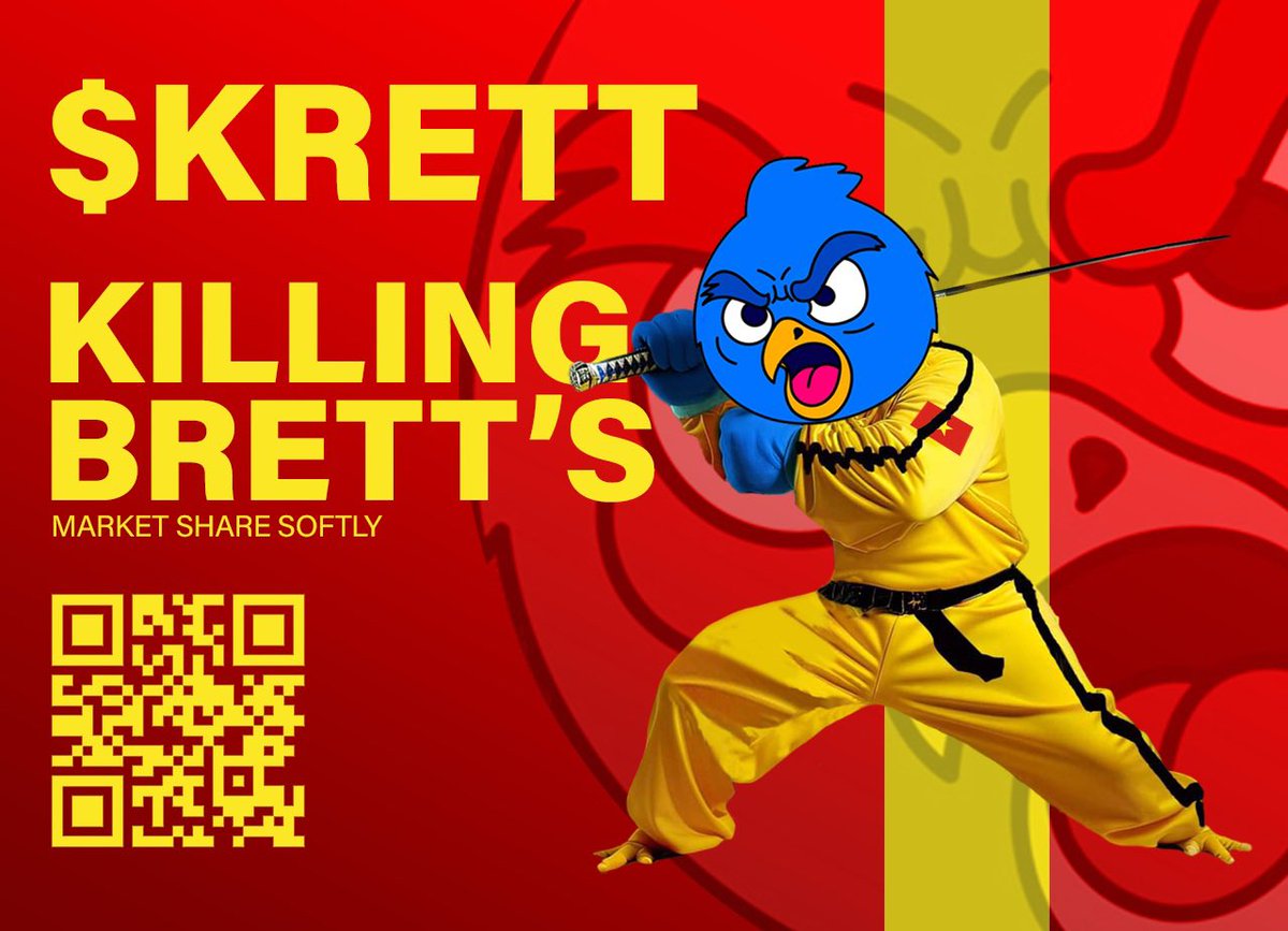 @CVGangz @ConstitutionDAO Check out $KRETT where you can’t get rug pulled because we have ETHICS are BASED and ran by a
Community,  $KRETT = Rugs to Riches @KRETT_CTO @Cryptovietnamvn @VietNamCry39733 @vietnamcrypto