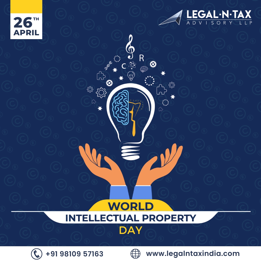 Happy World Intellectual Property Day! 
Let's celebrate the creativity, innovation, and ingenuity that enrich our lives! 🚀💡
.
.
.
#intellectualpropertyrights #worldipday 
#innovationnation #intellectualpropertyrightsday 
#legalntaxindia