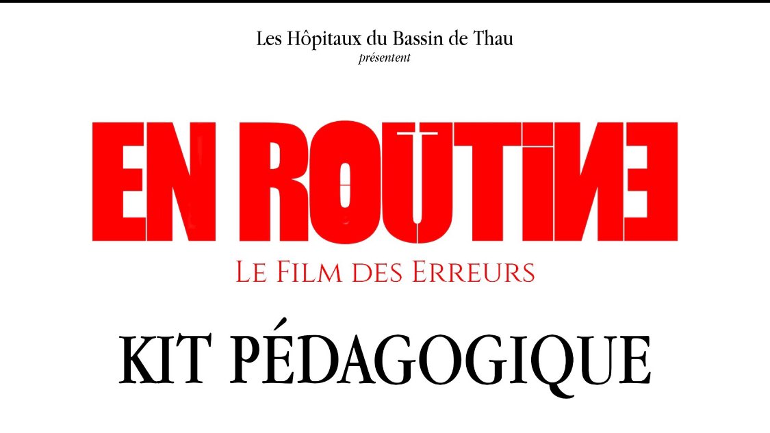 [ KIT PÉDAGOGIQUE ] 6 minutes de film, 8 séquences, 8 domaines de risques, 25 thématiques, 117 écarts identifiés, 27 points de vigilance repérés, près de 150 erreurs à trouver ! 📽 m.youtube.com/watch?v=VNZbas…