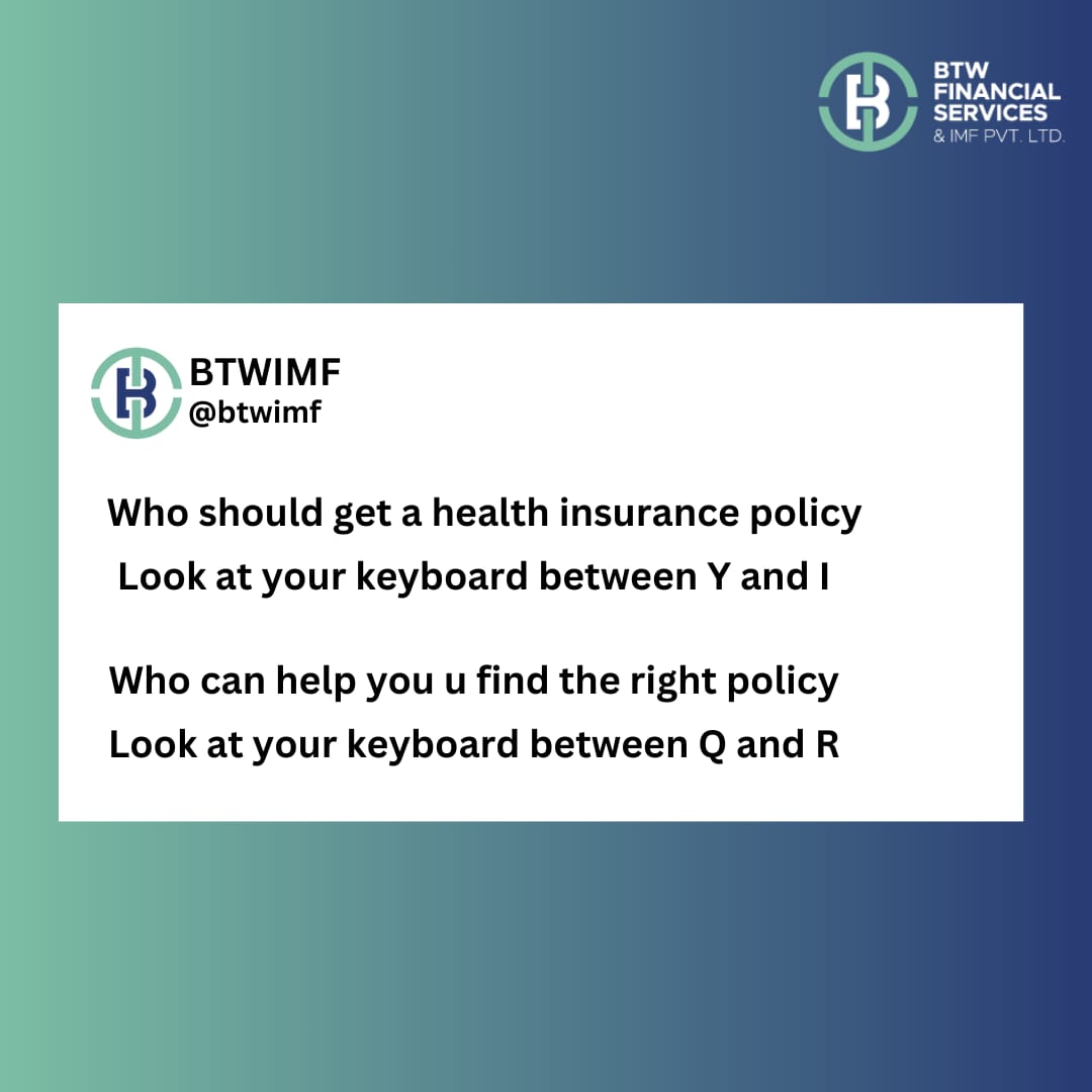 Looking for the perfect policy? Let us handle the stress of finding the right one for you.

#healthinsurance #insurance #healthinsurancepolicy #insurancepolicy #insured #protectyourhealth #planyourfuture #secureyourfuture #btw #policy #btwimf