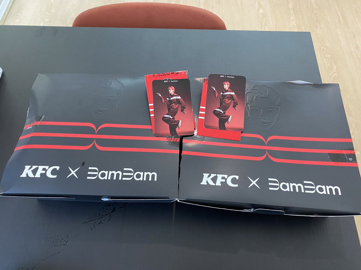 มาแล้วครับ😍 

#KFCxBamBam #KFCBamBamBox