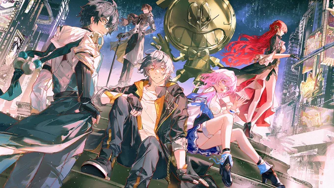 Happy Anniversary to Honkai Star Rail and the astral express crew!! 