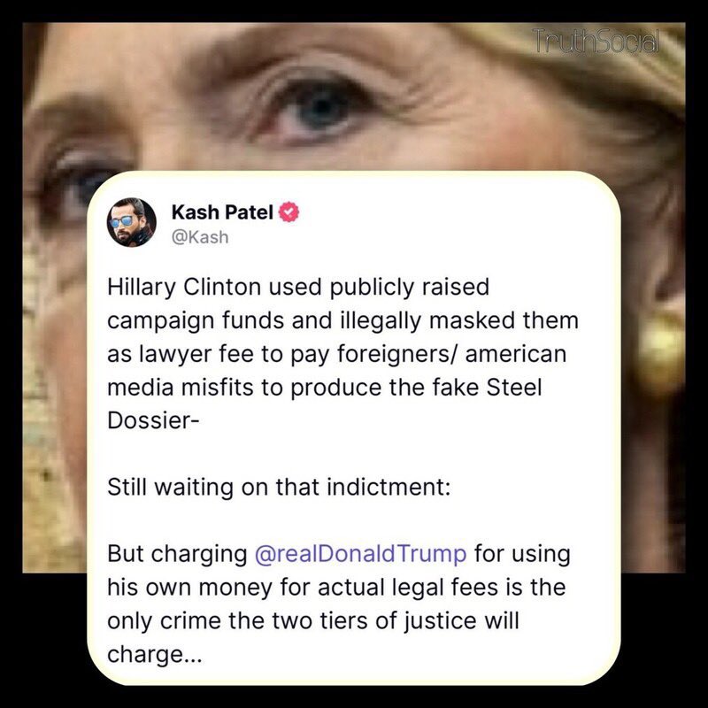 How about that? When will Hillary and her accomplices be charged for any of their heinous crimes far worse than anything Trump is accused of?

Trump’s popularity is soaring as most people can see through all the witch-hunts, double standards and corruption of Trump persecutors!!