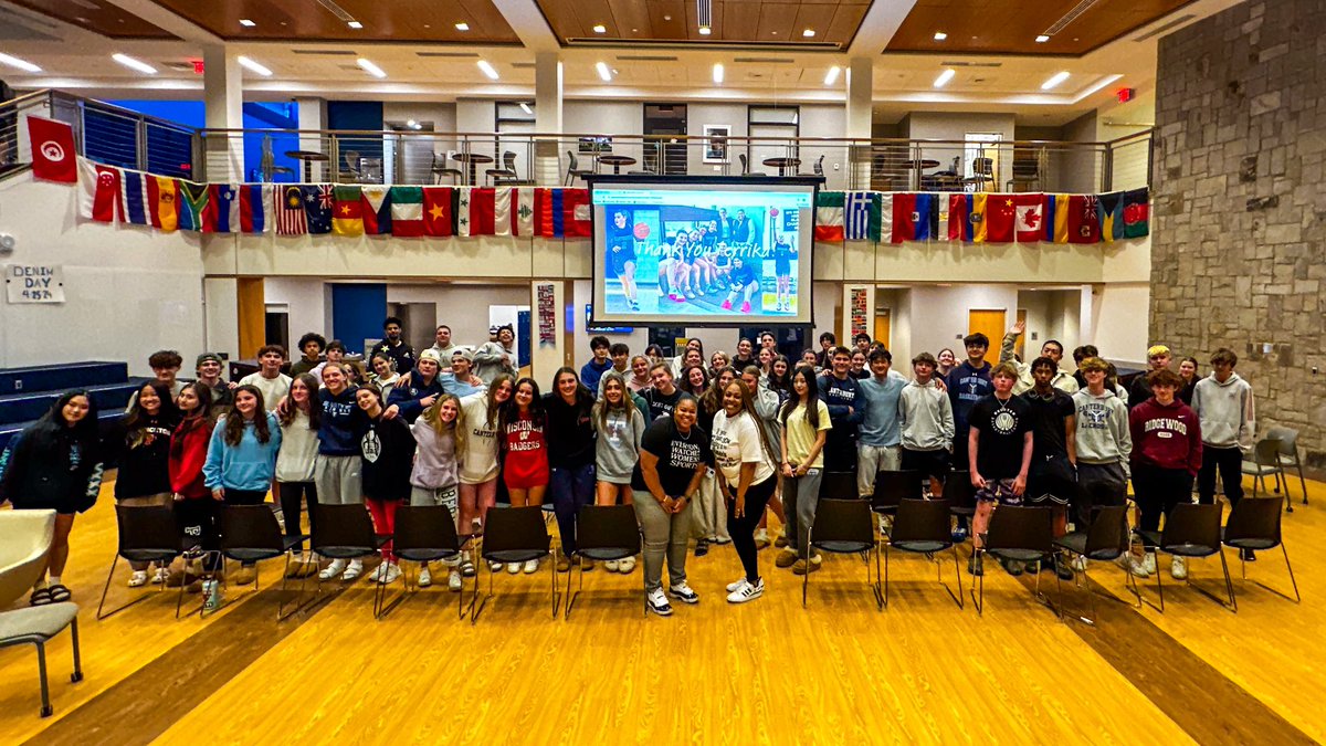 SheKnowsSports's tweet photo. Blessed to be the special guest speaker for the Canterbury School Social Justice Series on Title XI and the inequities within womenโs sports, inspiring, encouraging, and enlightening our youth on how far women have come in sports and how much further we have left to go ๐ช๐พ https://t.co/LgVt2VIkU4