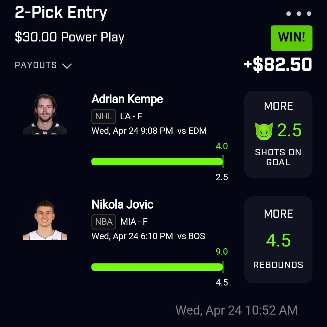 SicarioLocks's tweet photo. Cash the collab slip 🔥

#PlayerProps #PlayerPropBets #GamblingX #GamblingTwitter #PrizePicks #SleeperPicks    #sleeperprops #prizepicksnba #prizepicksnfl #nba #nfl #HotStreak #freebet  #NHL #Parlay #ParlayPlay
#Underdog #MLB #NBA https://t.co/87jyykE4rP
