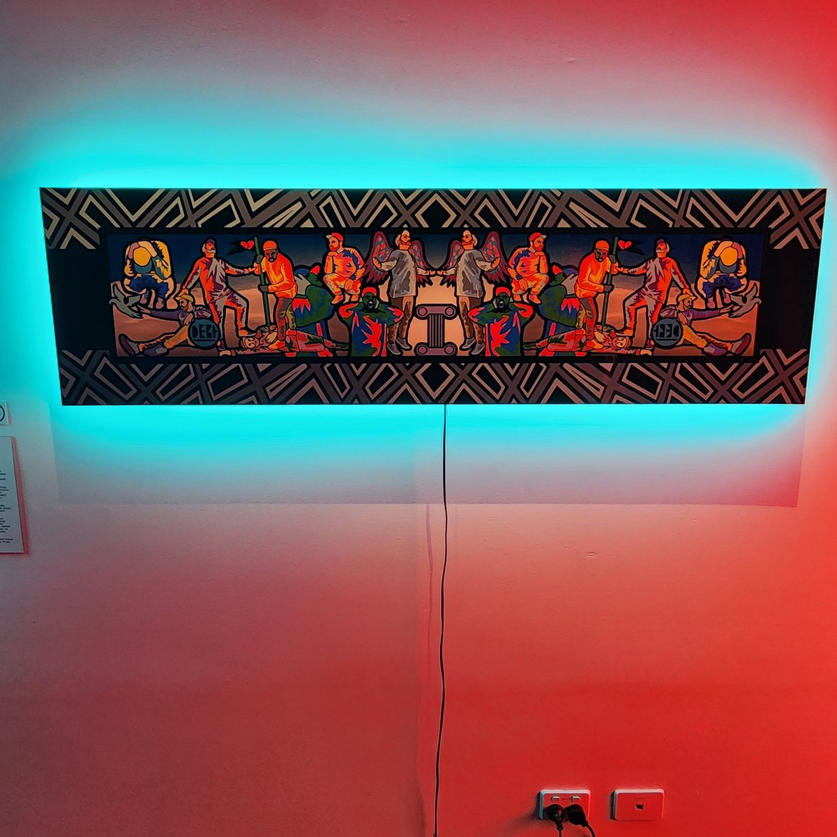 SetkenMelbourne's tweet photo. Don't miss this BRILLIANT retrospective for artist Josh Muir at Koori Heritage Trust, Federation Square. Wonderful, inspiring work 😍 #joshmuir #melbourneartist https://t.co/RZlYecZtj6