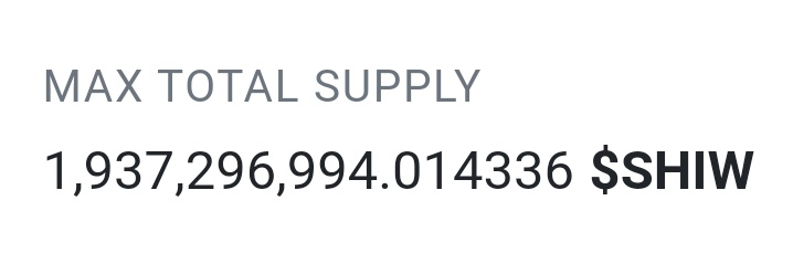 Initial supply: 2 billion 🔥🔥🔥🔥🔥🔥🔥

#SHIB #SHIBARMY #Shibarium #Shibtoshi #MemeCoinSeason #memecoins #MemeCoinSeason2024 #Memecoin2024 #Memes #BSCGemsAlert #BSCGemsAlert #BSC #Bnbtiger #bnb #Binance