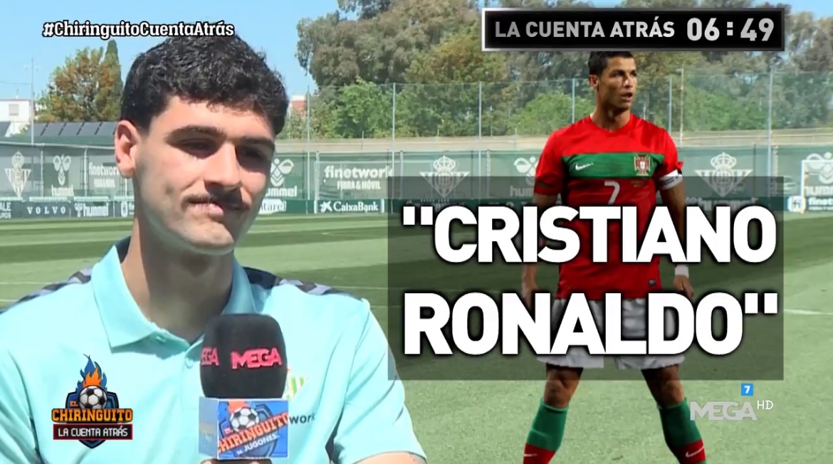 Who is the best player in history?

Johnny Cardoso (Real Betis player):

“Cristiano Ronaldo.”