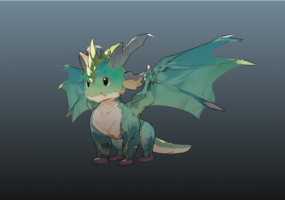 baby dragon (wip) 🐲

textures are just from reference 
-- 
#RobloxDevs #RobloxUGC 
#blender3d