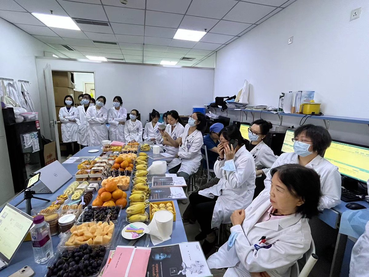 The Siemens Healthineers Ultrasound China team introduced the latest acuson origin products and the future clinical research prospects of origin at the Echocardiography Center of the Department of Cardiology, West China Hospital, the largest hospital in China.