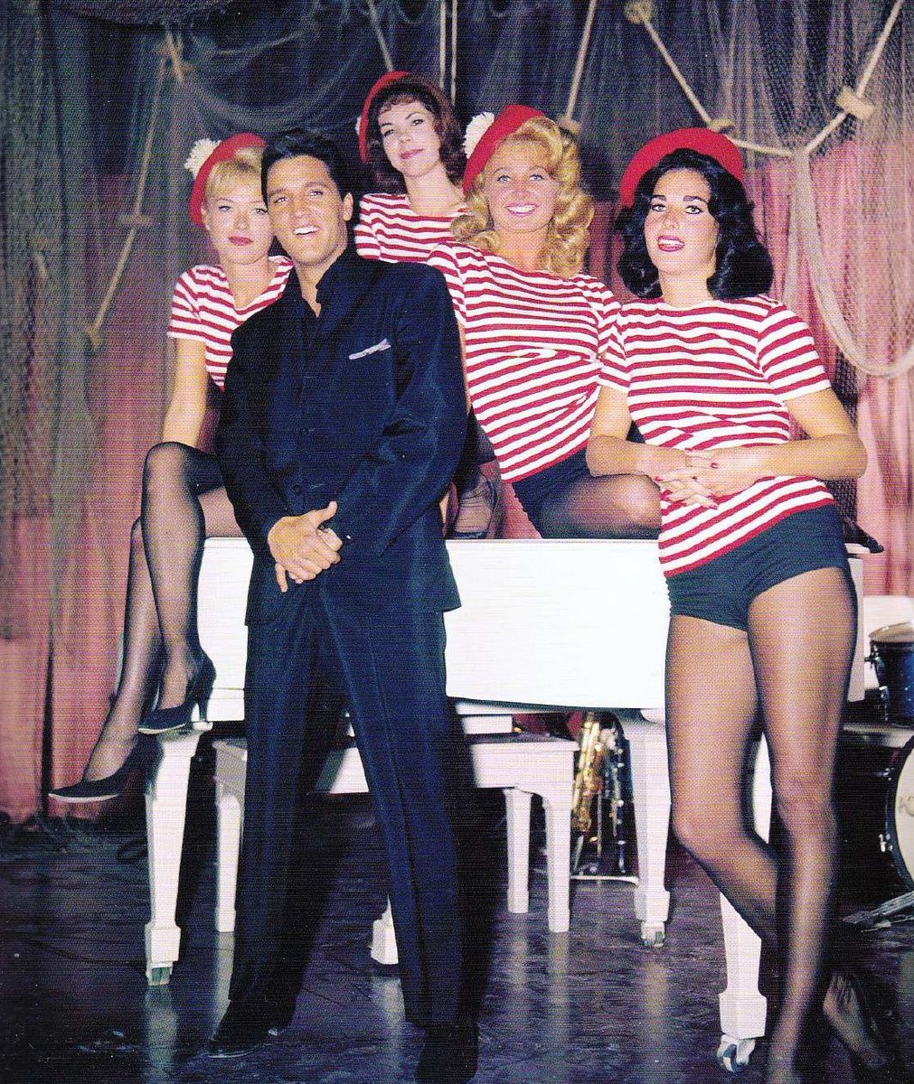 On the set of Girls! Girls! Girls! #Elvis #Elvis1962 #ElvisPresley #Elvistheking #ElvisHistory #Elvis2024