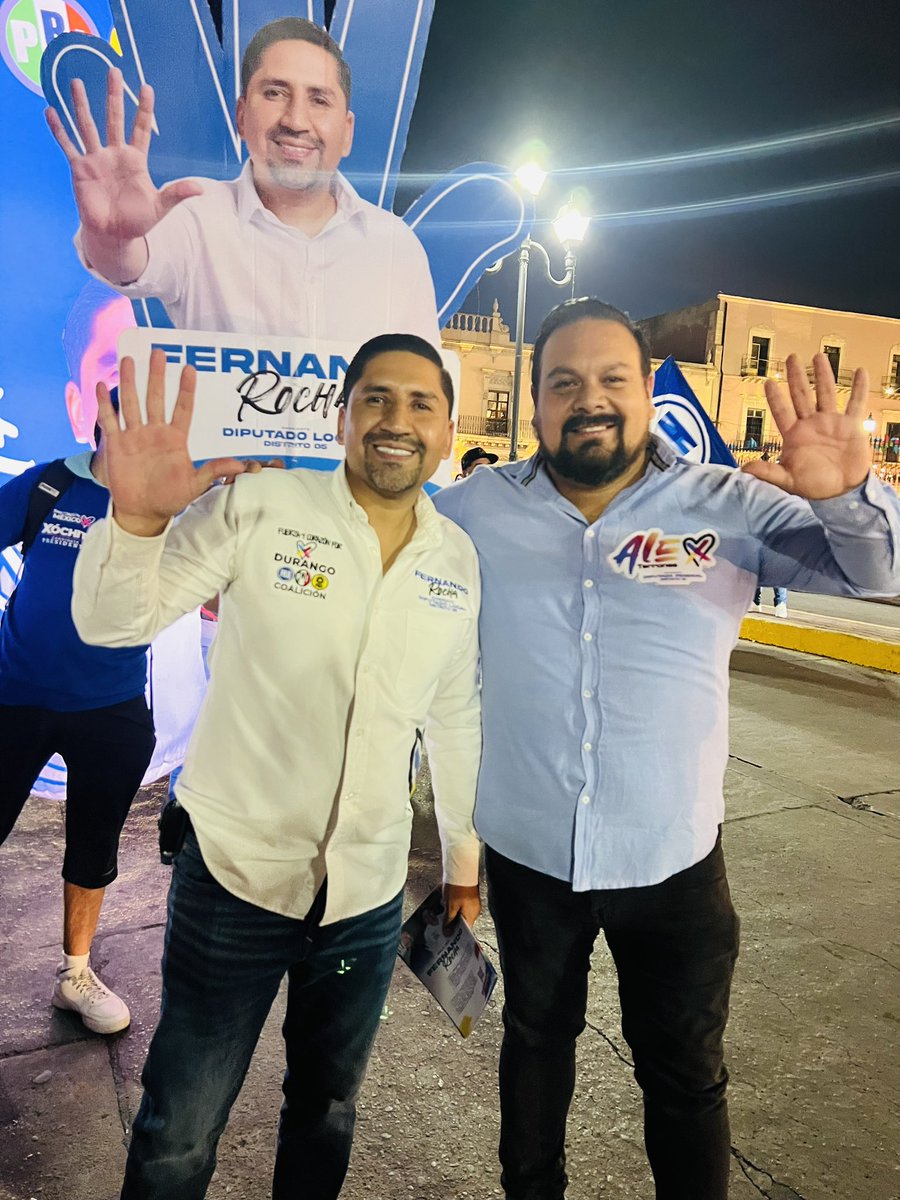FerFloresRobles's tweet photo. Los Mejores Candidatos y Candidatas los tiene el Frente por México 🇲🇽 #VotaPAN Vota por @FerRochaDgo @alejandrat8a @gina_campuzano y @Xochitl2024 #VotoAzul Vota por @AccionNacional 🧢 https://t.co/ClKMb9pV3V