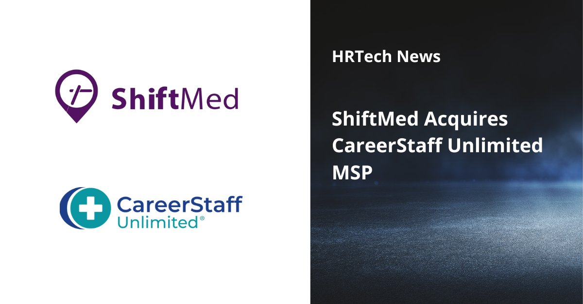 hrtechtweets's tweet photo. [𝐇𝐑𝐓𝐞𝐜𝐡 𝐧𝐞𝐰𝐬] @ShiftMedNurses  acquires @CareerStaff  Unlimited, expanding its digital healthcare staffing platform under a new seven-year Genesis contract. To know more, visit link: https://t.co/lYFrybtWzh

#hrtech #hrsoftware #aiinhr #technology #acquisition #merger https://t.co/ssc6oqkK6u
