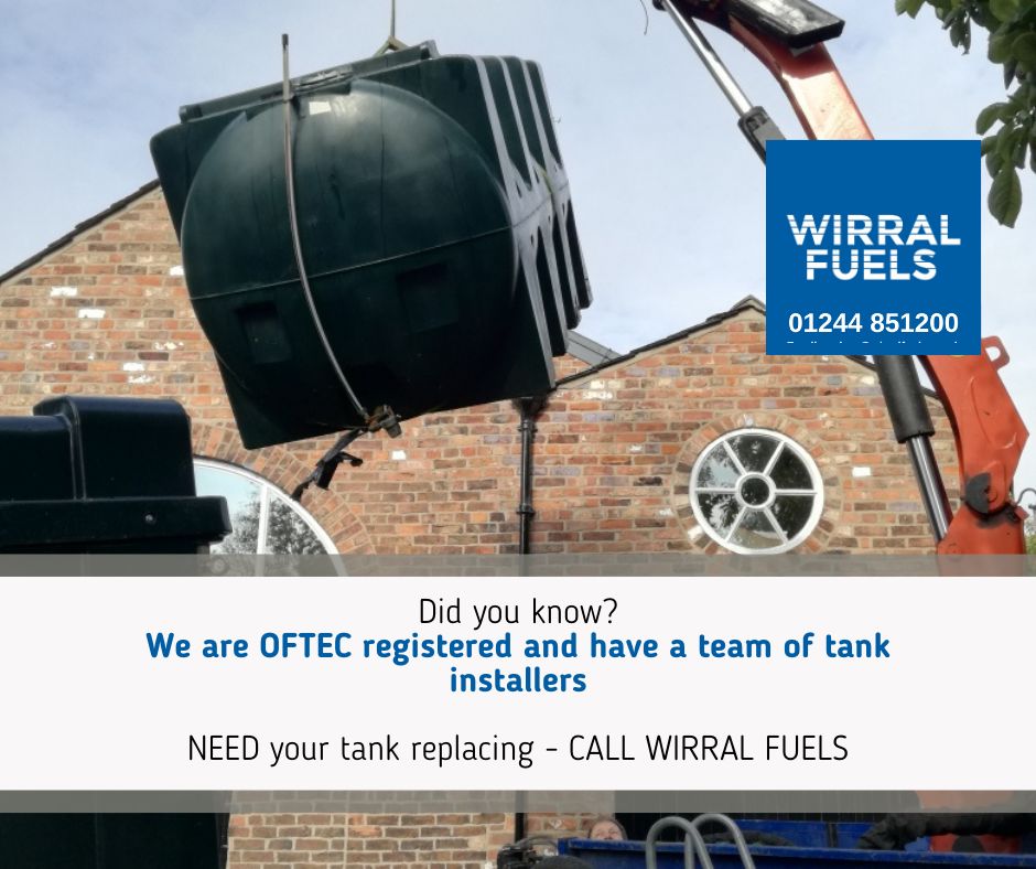 Oil tank storage solutions for all, our installations are carried out by our own highly experienced OFTEC trained & registered technicians to ensure your tank installation complies with current regulations 📞 01244 851200 #oftec #heatingoil #chester #cheshire #northwales #wirral