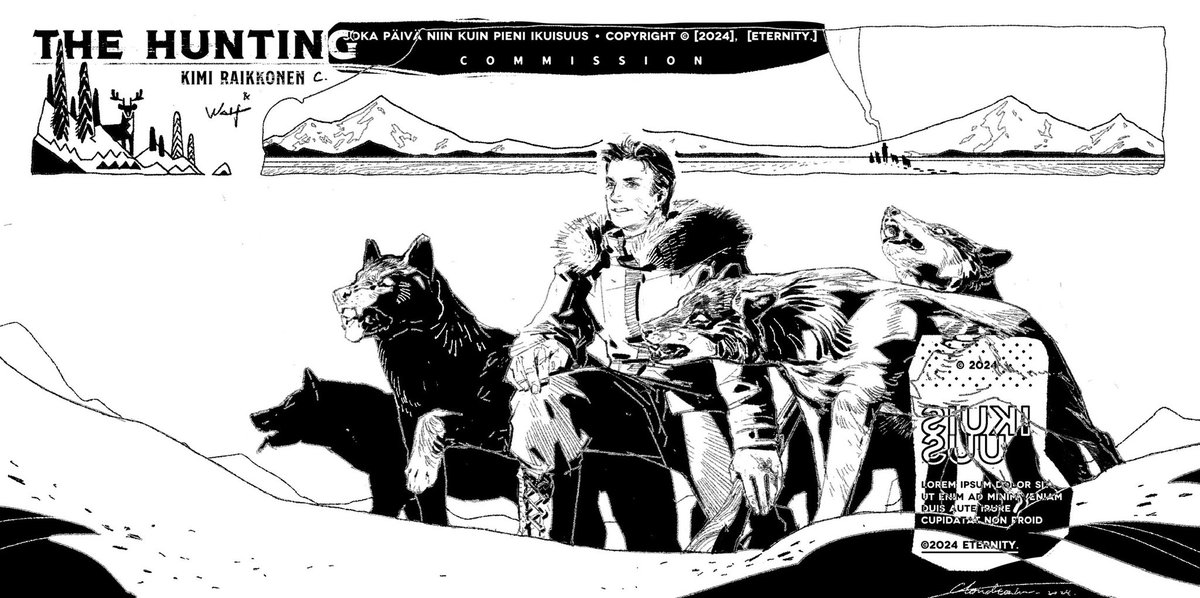 Cloudtaincrow's tweet image. commission for Alessa
#KimiRaikkonen #illustration #commission