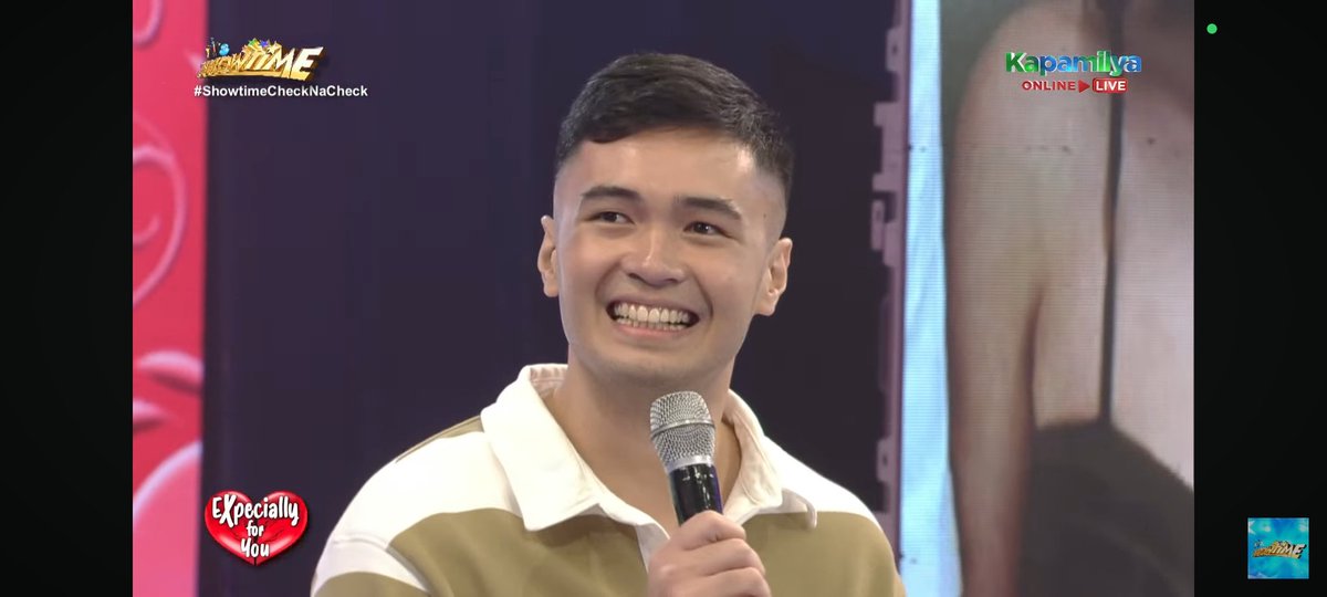 jmcarcoochie's tweet image. Naging searchee si Ralph sa first day ng #EXpeciallyForYou ❤️‍🩹 (aired December 4, 2023) and after 4 months, he's back now as the searcher. Mas gumwapo na sya ngayon ahhh!

#ShowtimeCheckNaCheck
@itsShowtimeNa 💙💛🫶🏻🌈✨