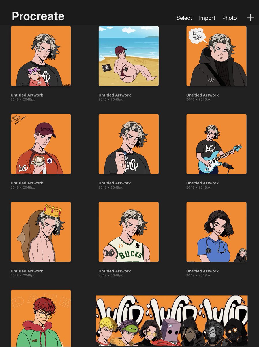 Since the <a href="/lucidbtc/">Lucid</a> fanart page is now closed..😪 I wanted to share the  collection ive created in the past weeks!🎨

I got so much love for the lucid fam! I hope you liked all 11 of my pieces!🧡 Shoutout to my stars <a href="/KYLEN_OUT/">Kyle Lenout</a> <a href="/chivas_web3/">Chivas</a> <a href="/connoisseurdane/">𝙳𝙰𝙽𝙴🔸(𝘰𝘱𝘦𝘯 𝘧𝘰𝘳 𝘤𝘰𝘮𝘮𝘪𝘴𝘴𝘪𝘰𝘯)</a> 👊
