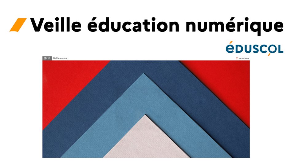 [Veille éducation numérique] Gallicarama : créer, enregistrer, exporter une histoire avec les collections documentaires de @GallicaBnF 🗨️ eduscol.education.fr/3915/veille-ed… #patrimoine #remix