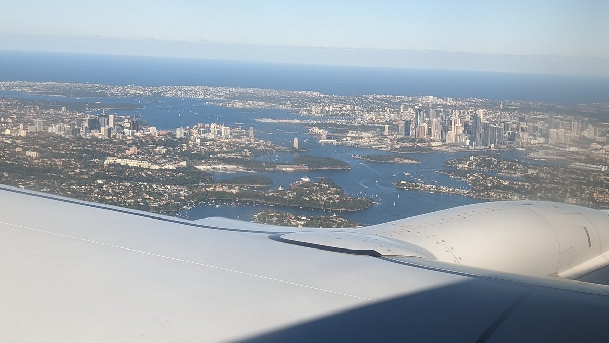 Look I love Melbourne but can't deny this is one of the best views on flight approach in the world