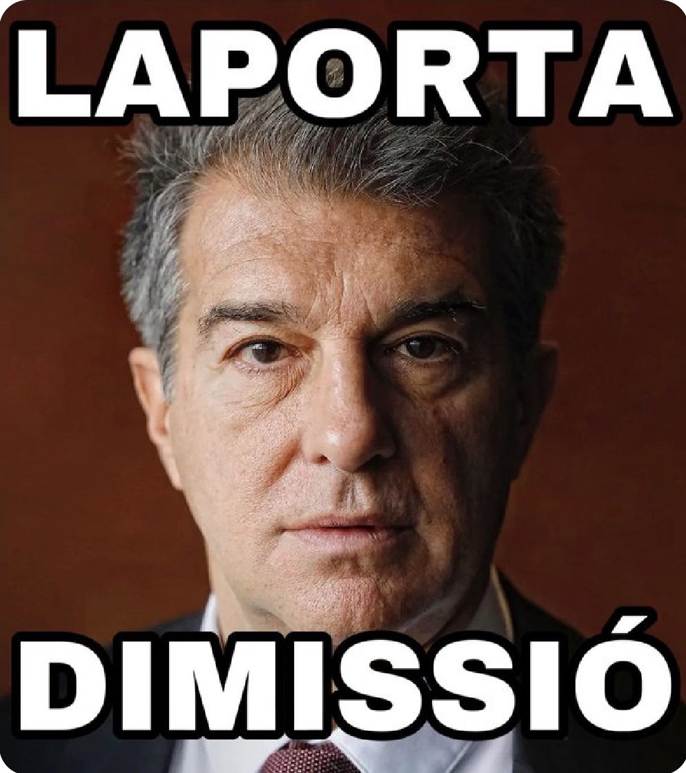 Heu fet feliços milions de madridistes. Gràcies #XaviOut <a href="/JoanLaportaFCB/">Joan Laporta Estruch🎗</a>