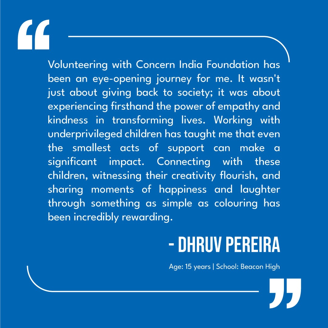 ConcernIndia_'s tweet image. Volunteers of Concern: Small act, Big Impact!

#concernindiafoundation #volunteerweek #gooddeeds #kindness #helpinghands #support #education #health #communitydevelopment