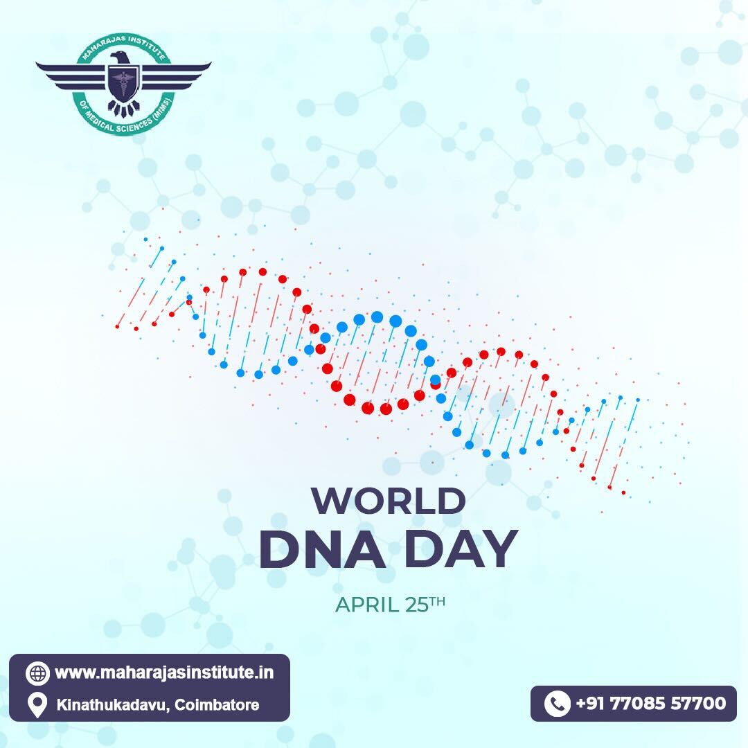 Dive Into Your DNA – Discover What Makes You Unique!

#dnaday #maharajasinstituteofmedicalsciences #april25