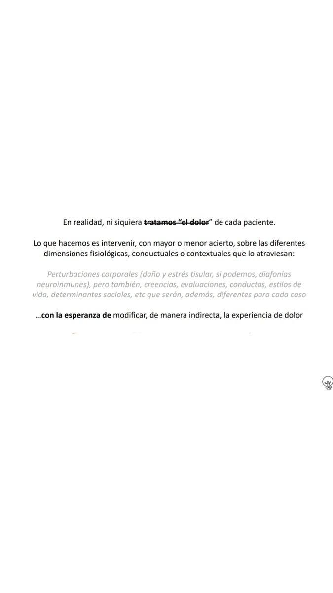 En el camino de reconciliarme con la profesión, leo esto y empiezo a entender ❤‍🩹