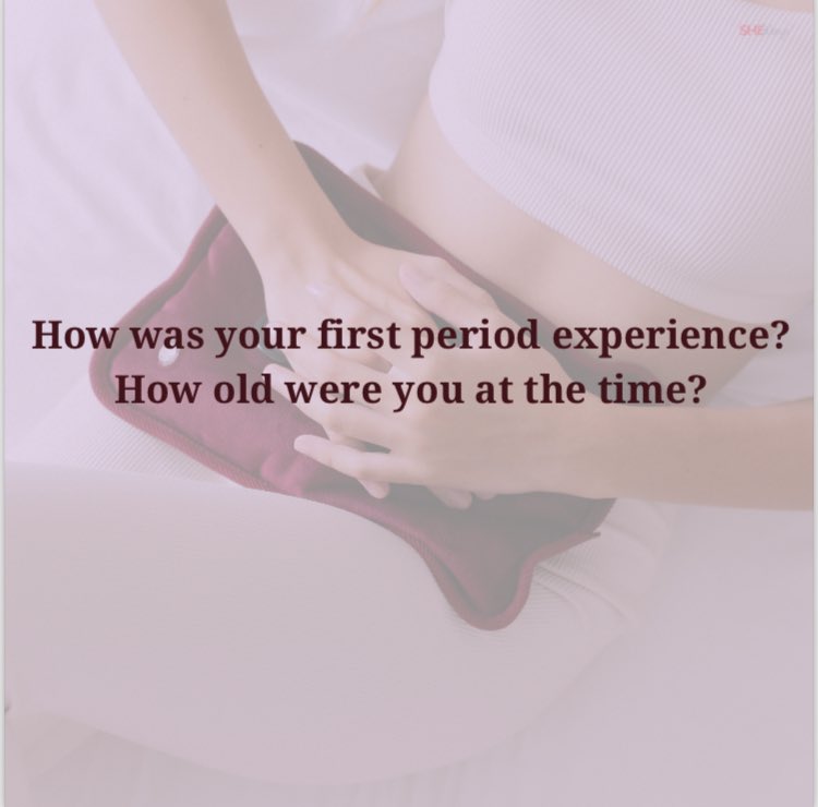 Ladies! When did you get your first periods.

#periods #menstruation #periodproblems #period #menstruationmatters #periodpositive #menstrualcycle #womenshealth #periodcramps #menstrualhealth #menstrualcup #women #periodsbelike #periodtalk #periodpower #pms #menstrualhygiene