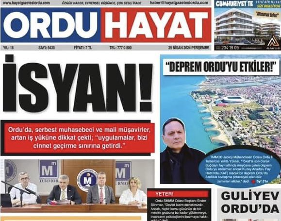 Çalışmayan Sistemlere,
Ücrete Çevrilemeyen Artan İş Yüküne,
Aynı Bilginin Onlarca Kuruma Ayrı Ayrı Verilmesine,
Verilen Beyannameler Üzerinden Mali Müşavirlere Pay Verilmemesine,
Gece Yarılarına Kadar Çalışmalara,
Her Sorumluluğu MALİ MÜŞAVİRE Bağlamaya,

İSYAN !