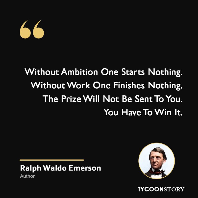 #quoteoftheday 

#ambition #HardWorkPaysOff #determination #goals #inspiration #selfreliance #Motivationalquote #workethic #individualism #transcendentalism #Perseverance #achievement #SuccessStories  @TycoonStoryCo @tycoonstory2020 @SeffSaid @GreatestQuotes @bookpoets