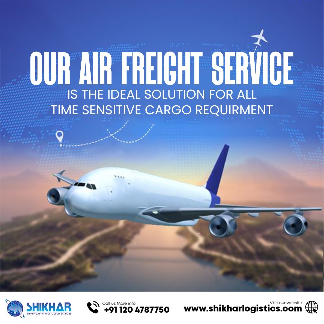 Elevate your logistics game with #ShikharLogistics 🌍 Our #airfreightservices ensure your #goods reach their destination swiftly and securely. #AirFreight #Logistics  #SeaFreight #Shipping #BestLogisticsInNoida #BestLogisticsCompany 
Visit bit.ly/3T458Fd
Call 01204787750