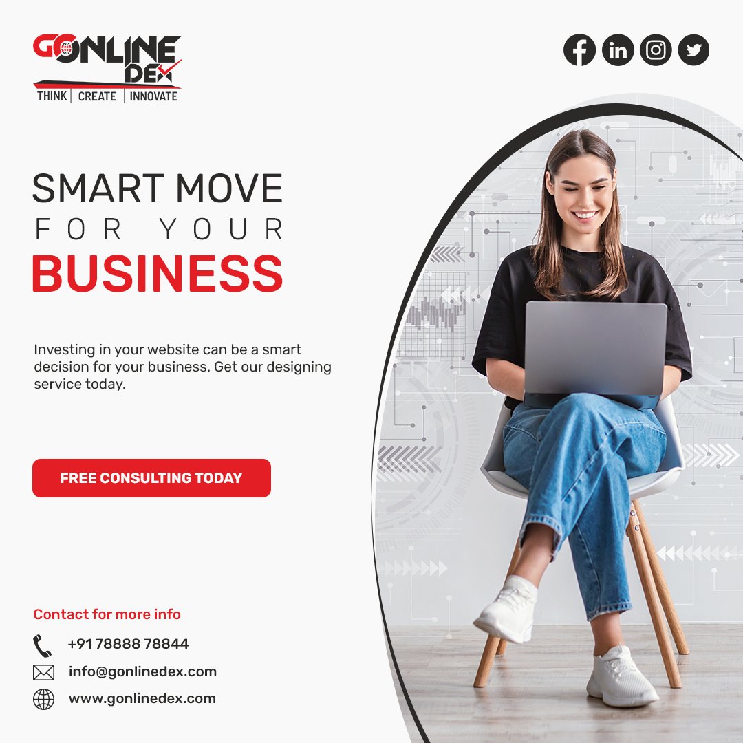 A good #website can become a lead magnet if you have good #designs and well-explained #content. #GonlineDex can help you with that to stand out from your #competitors.

#content #marketingdigital #socialmedia #agency #growingbusiness #socialmediamarketing #gonlinedex #digital