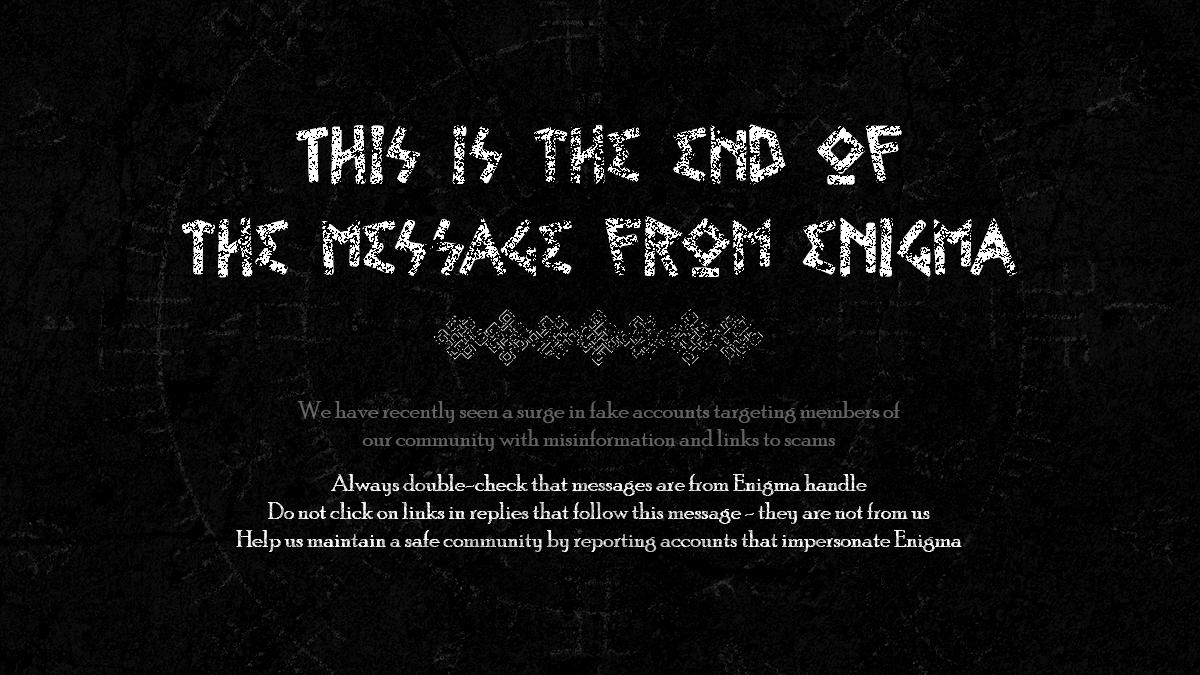 Engima Runes Protocol tweet media