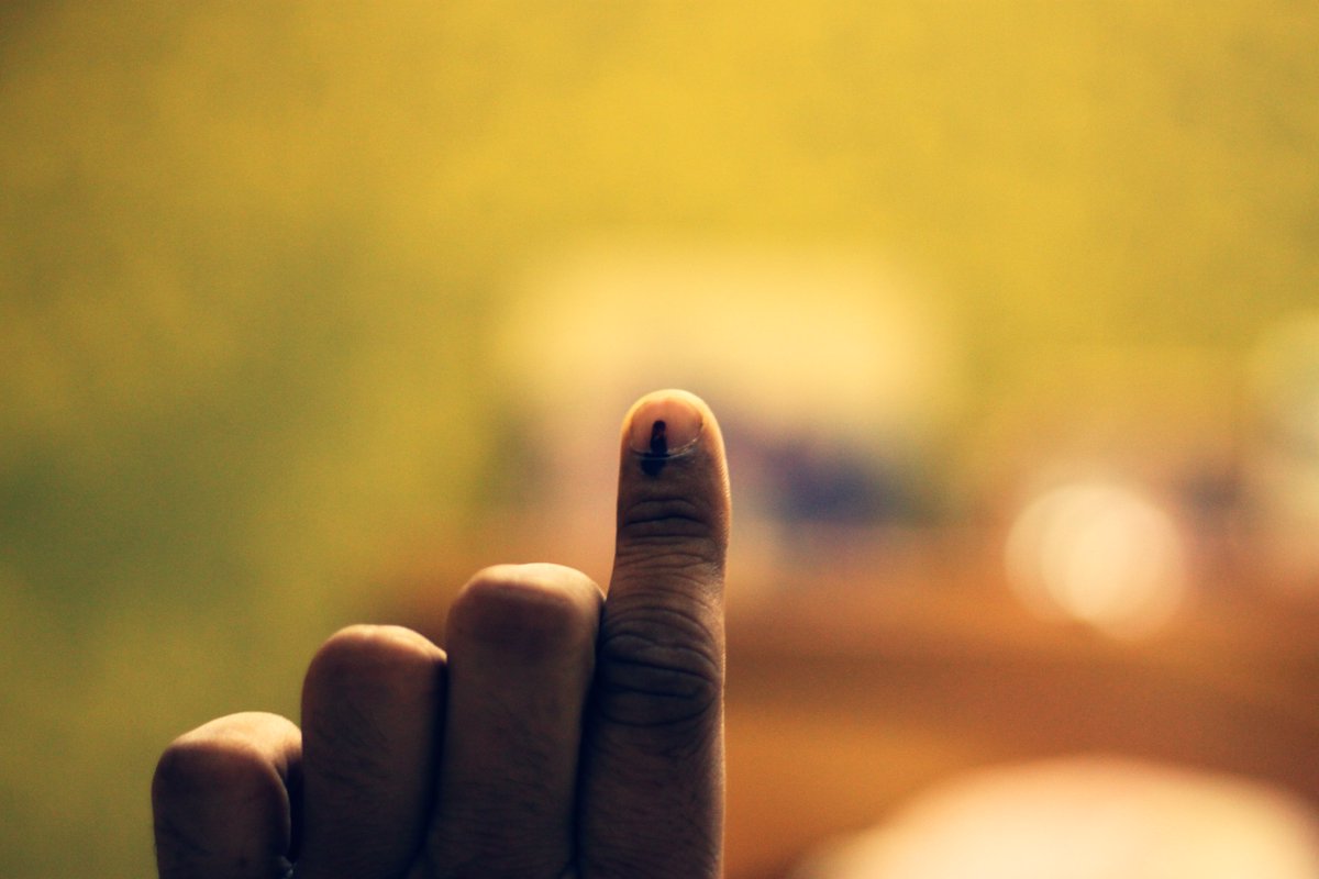 India, Go vote Make your Vote count Share a selfie pictures of your inked finger with @TheSouthfirst to feature on our page WhatsApp Number: 8341082462 #LokSabhaElections2024 #Election2024
