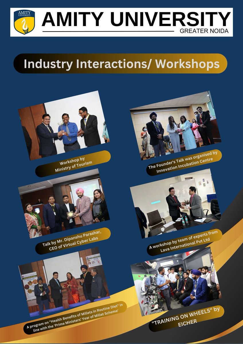 gnamity's tweet photo. Students actively engage in research and have filed over 800 patents and published 6,500 research papers
#industryintraction #industryvisit #workshops #fieldvisit #fieldwork #exposure #universityexposure #AcademicExposure #fieldexposure #bonding #monthofbelongingness https://t.co/F7VkIVCS0v