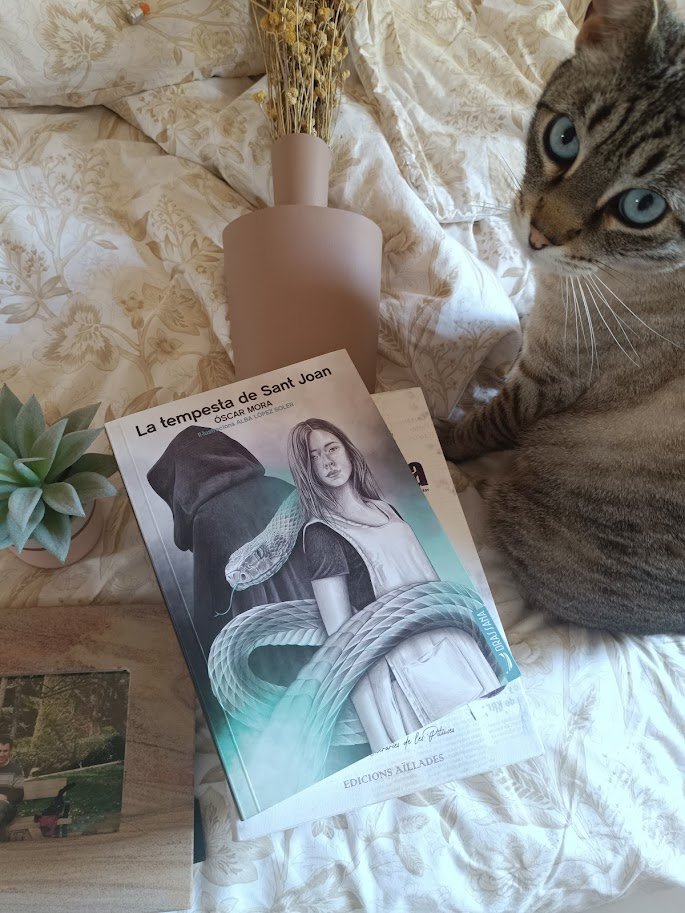 El senyor Hamilton vol que us recomani La tempesta de Sant Joan, de l'<a href="/oscarmmora/">Óscar Mora</a>, especialment si teniu adolescents a casa. Un llibre entretingut, amb personatges entranyables, amb molta tendresa, històries entrecreuades i un final apoteòsic.