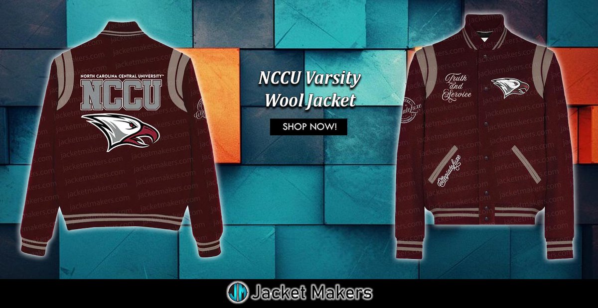 #NorthCarolinaCentralUniversity Full-Snap #Maroon Wool #Varsity Jacket.
jacketmakers.com/product/maroon…
#Mens #Women #OOTD #Style #Fashion #Outfits #Costume #Cosplay #Gifts #Jacket #NCCU #College #MaroonJacket #collegeapparel #schoolspirit #university #EaglePride #fallfashion #shopnow
