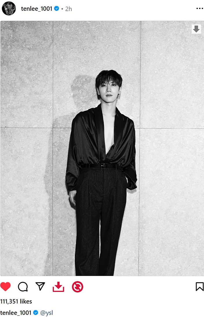 #10ไอจี  | 24.04.25

' @ysl '

📸 instagram.com/p/C6KwztJyOH7/

#TENatSaintLaurentSG
#tenlee_1001