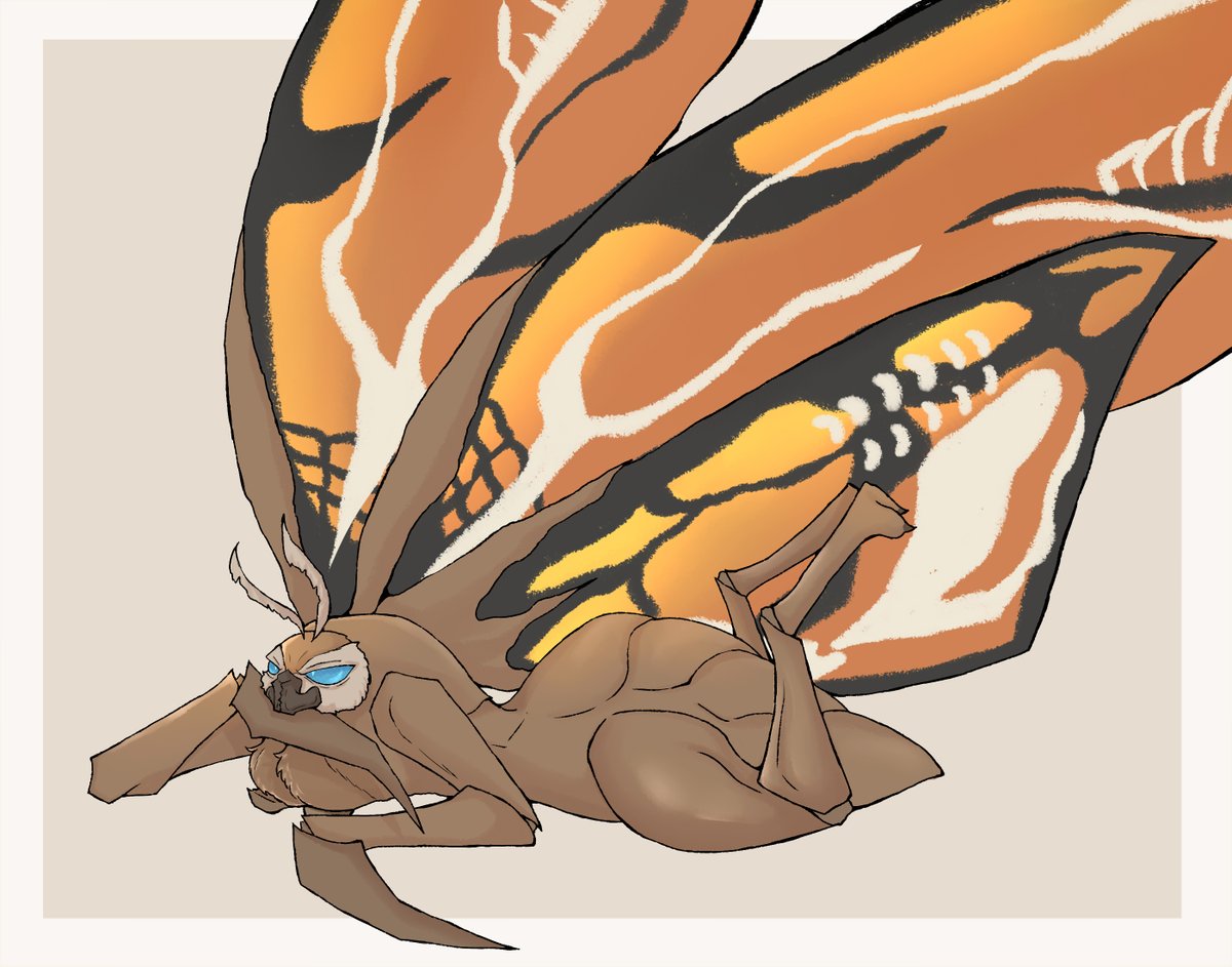Mothra doodle to make us feel better
Gn! and thankies!