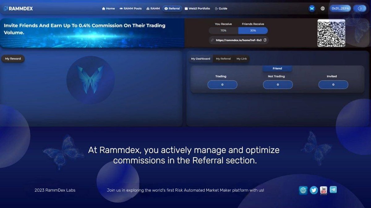 At Rammdex, you actively manage and optimize commissions in the Referral section.

This policy not only appeals to referrers but also increases community interaction and participation in the cryptocurrency ecosystem.🚀

#RammDex #Ramm #Hash #AMM #CryptoGem #NewListing #TradeCoin