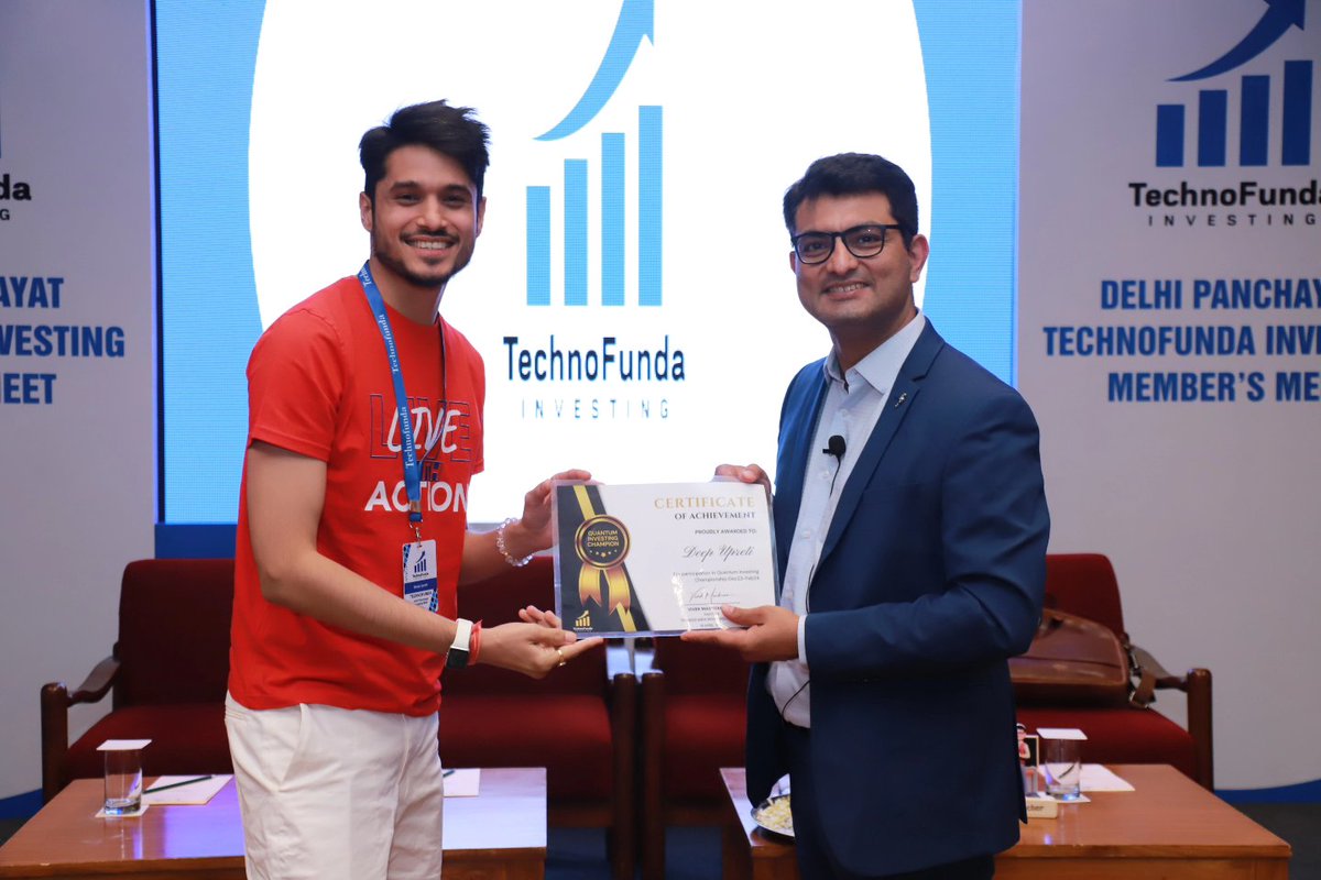 DeepCUpreti's tweet image. Had an amazing Technofunda Delhi Panchayat last weekend with Fellow Traders and Investors. 🤑📈

Can&apos;t wait to attend the next July Meetup now. ❤️

Thank you my mentor @MashraniVivek for everything. 🙏🙌

#Technofunda #Delhi #Meetup #stockmarketindia #Trading #Investing
